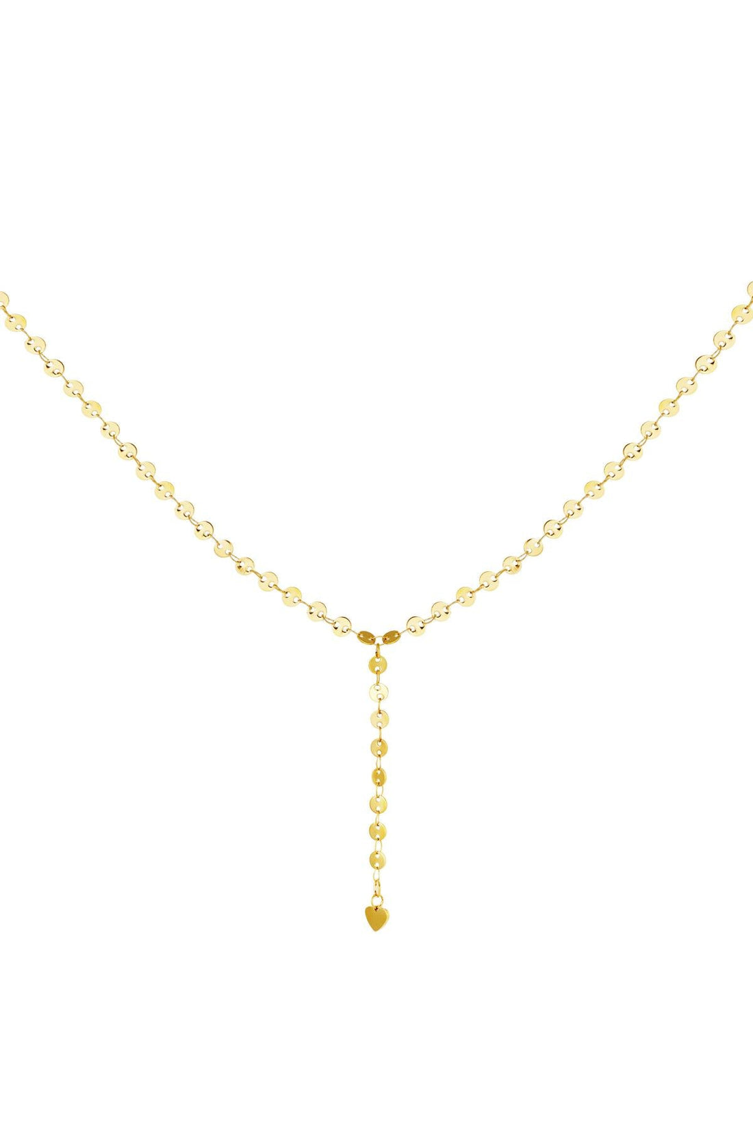 Gouden hangerketting van Bellou