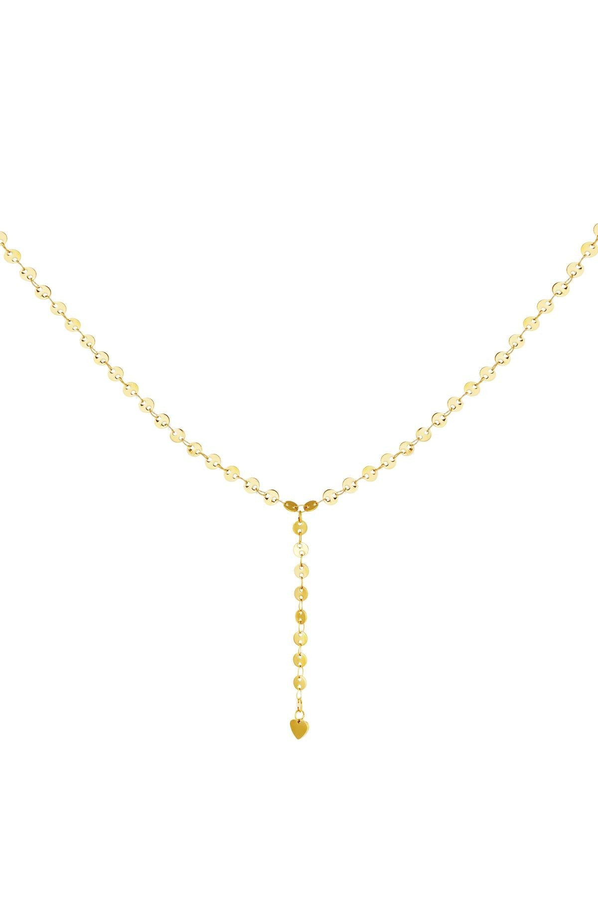 Gouden hangerketting van Bellou