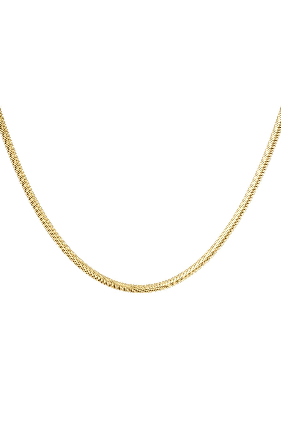 Roestvrij stalen ketting, doe je parfum voor je sieraden omdoet
