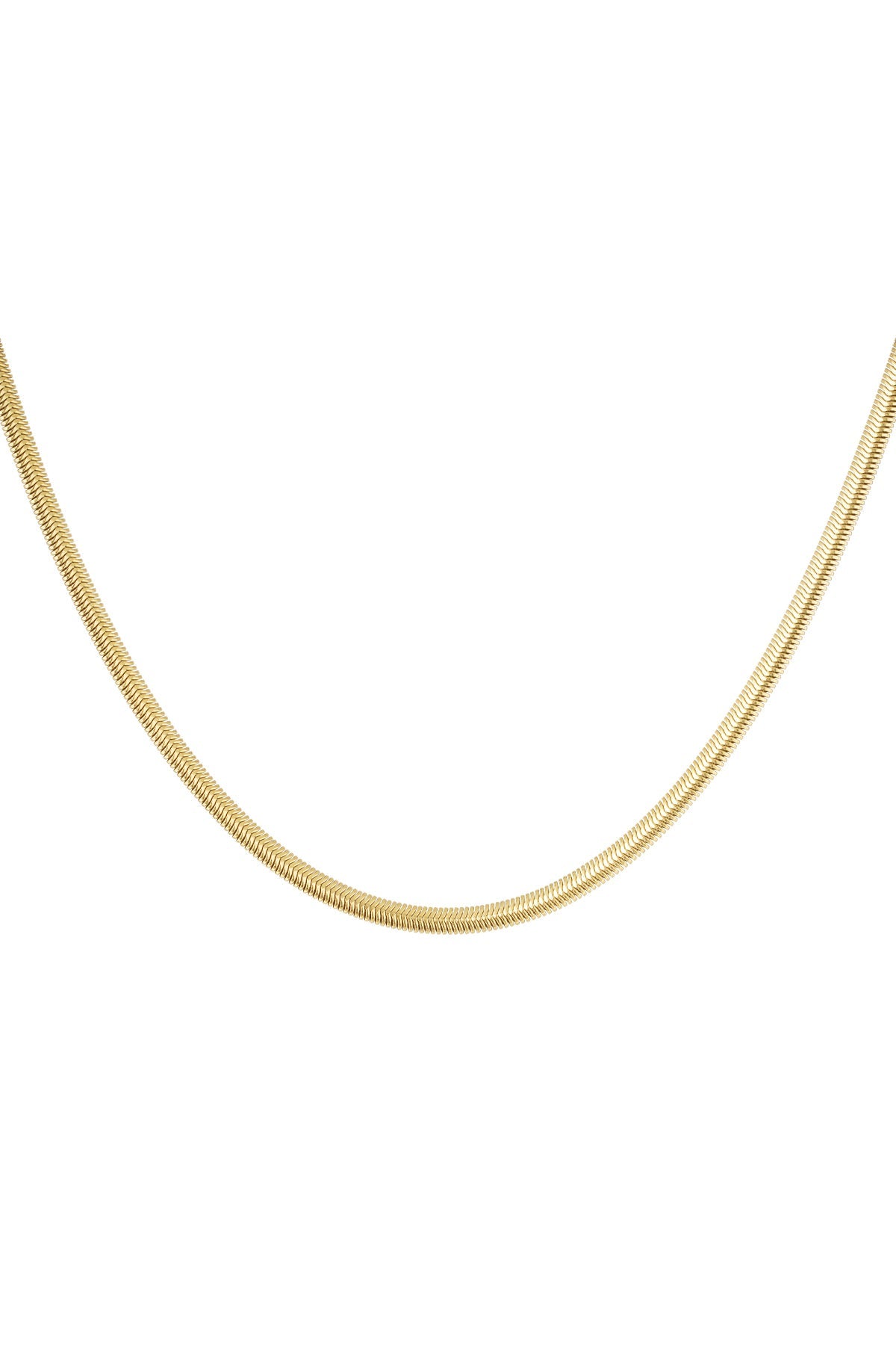 Roestvrij stalen ketting, doe je parfum voor je sieraden omdoet
