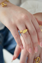 Lucia - bandring Goud aan hand