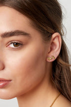 Wren - studs Goud aan oor