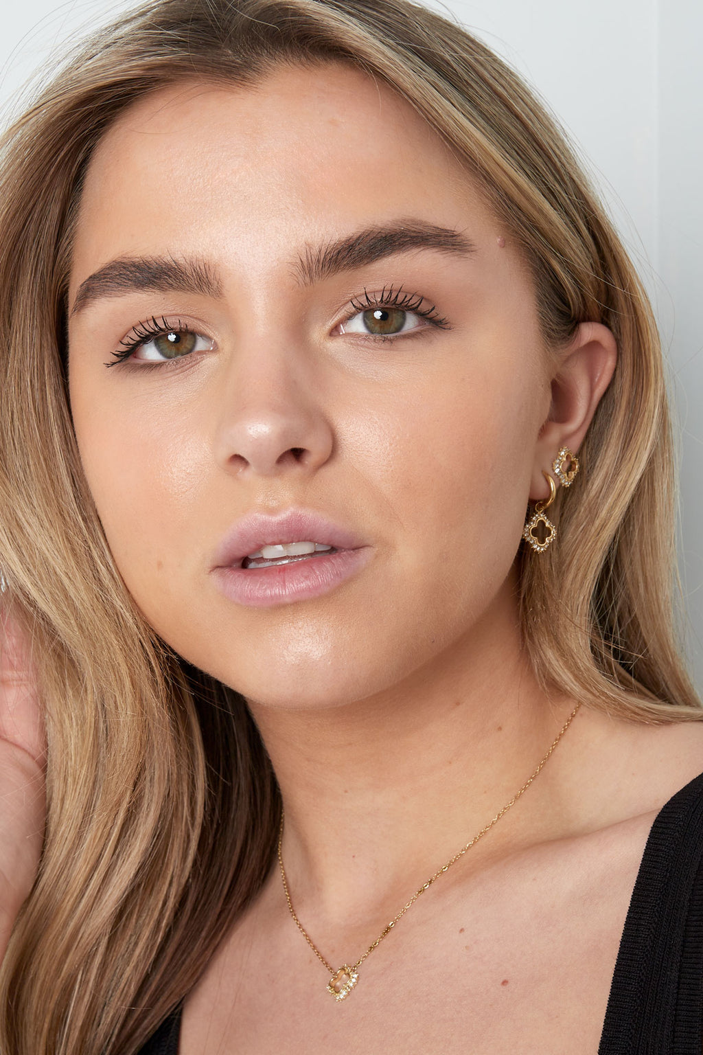 Diva - studs Goud aan oor