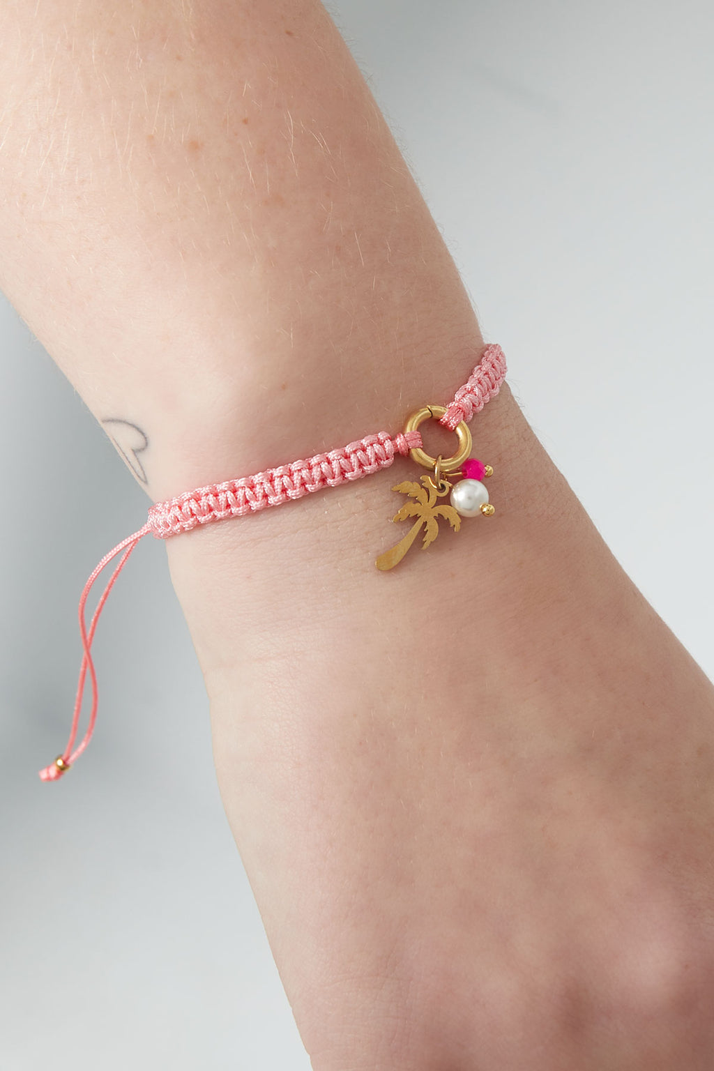 Palm Paradise - strand armband gekleurd aan pols