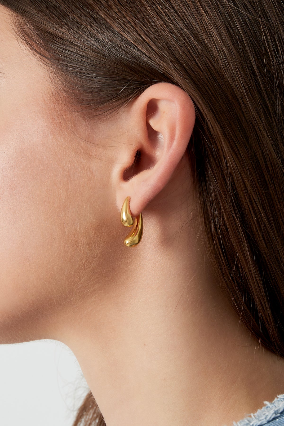 Aria - studs Goud aan oor