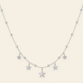 Astrid - hanger ketting zilverkleurig