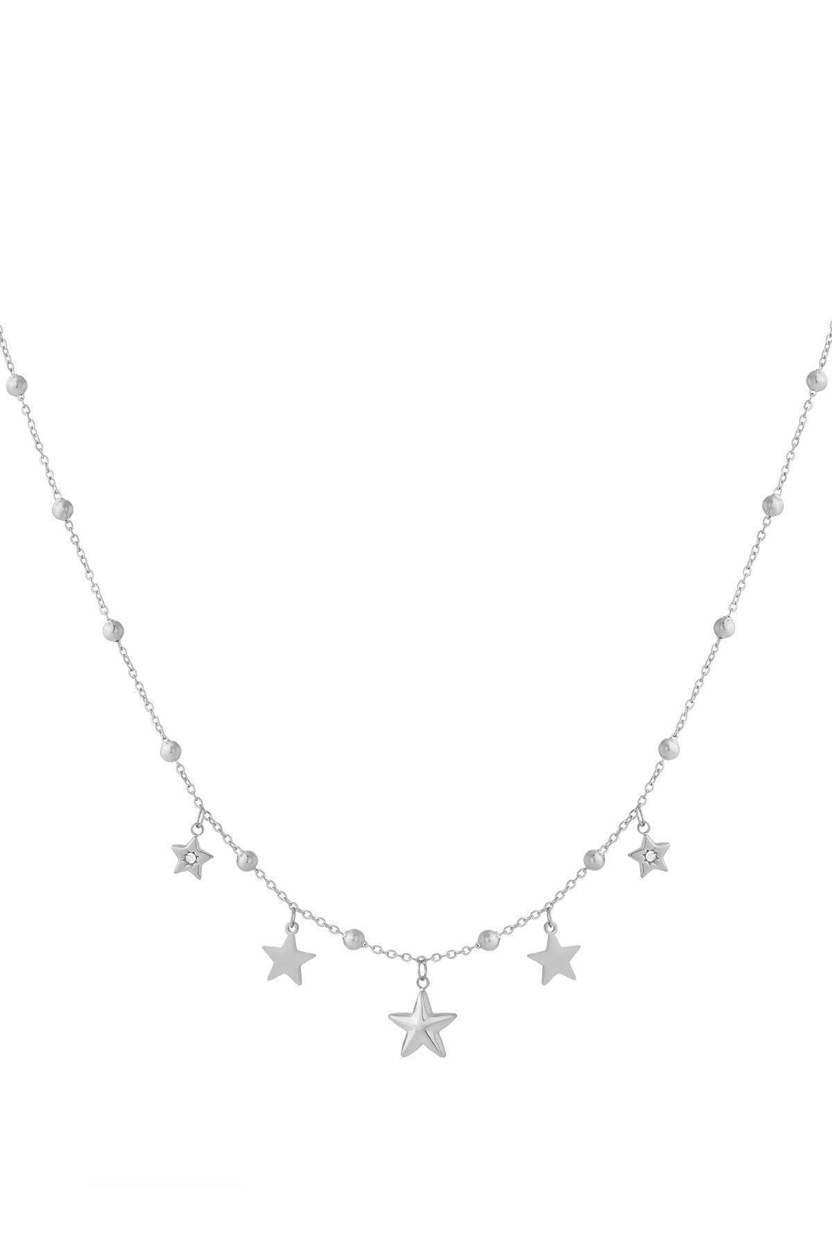 Astrid - hanger ketting Goud detail