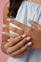 Curl - bandring Goud aan hand