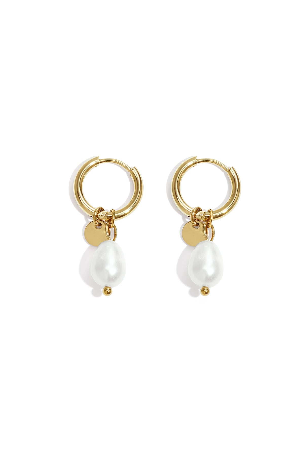 Pearl - oorhanger Zilver
