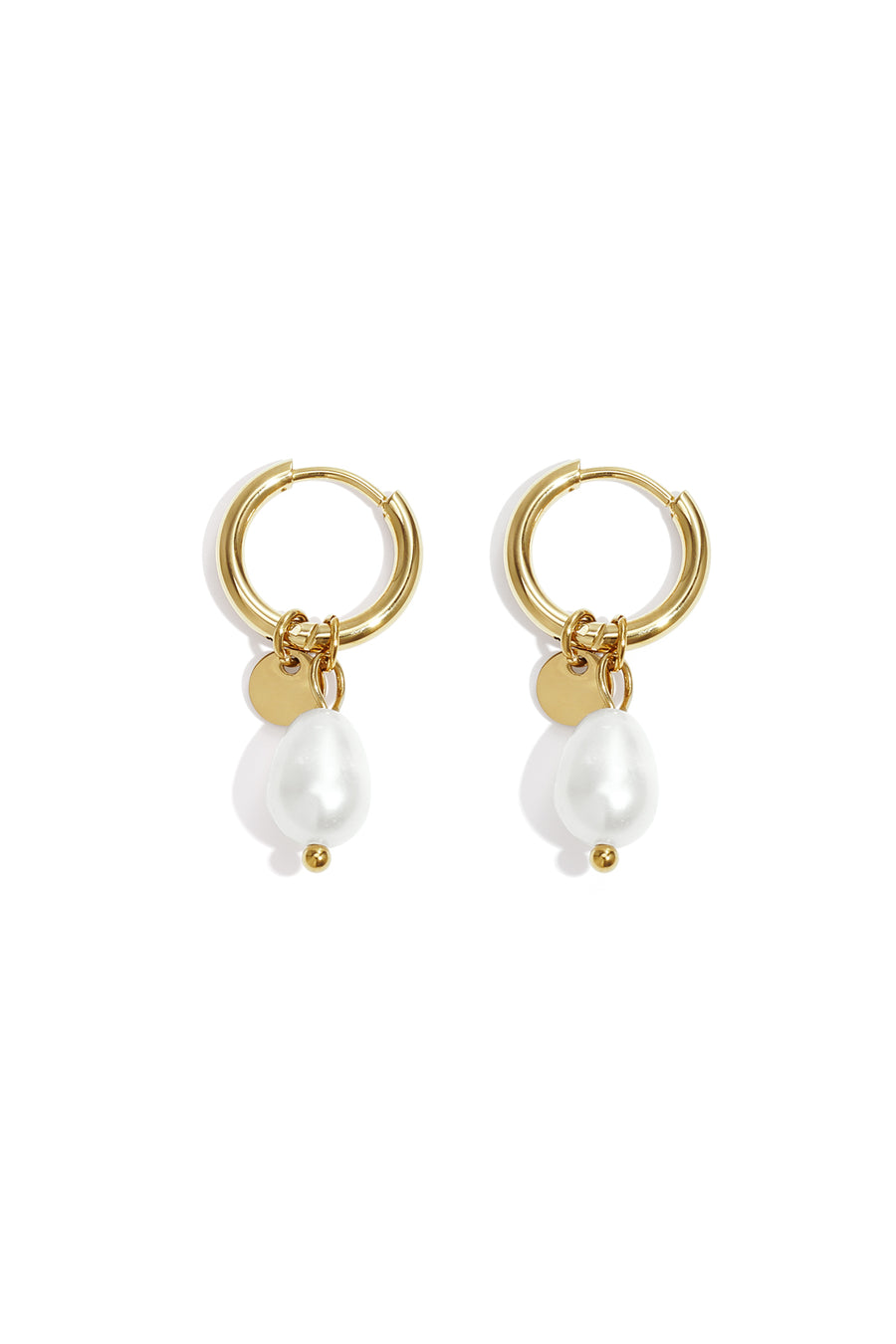 Pearl - oorhanger Zilver