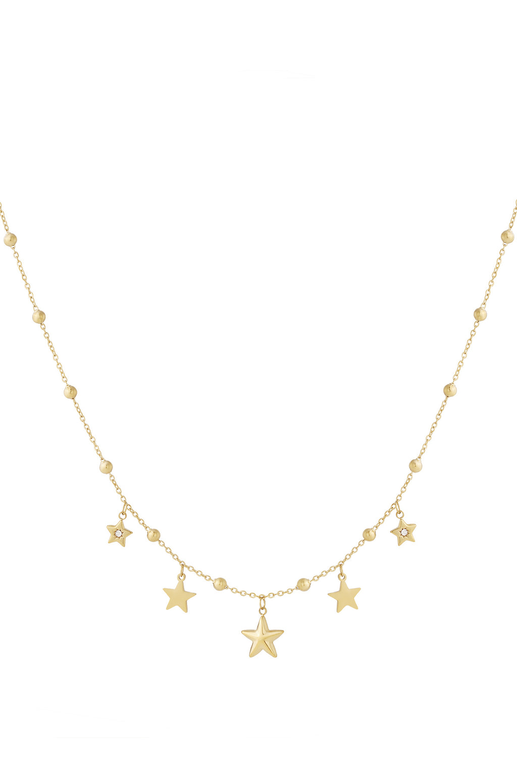 Astrid - hanger ketting Goud