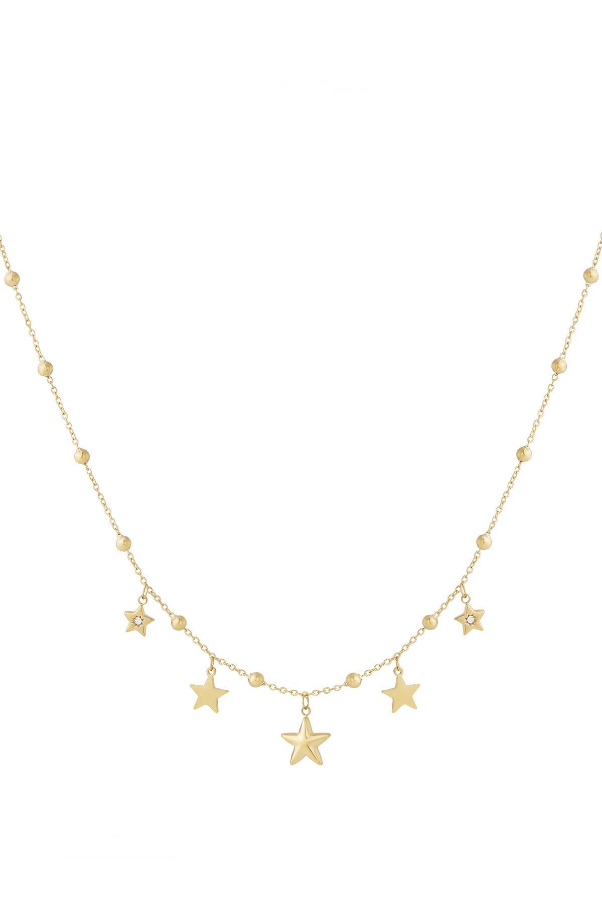 Astrid - hanger ketting Goud