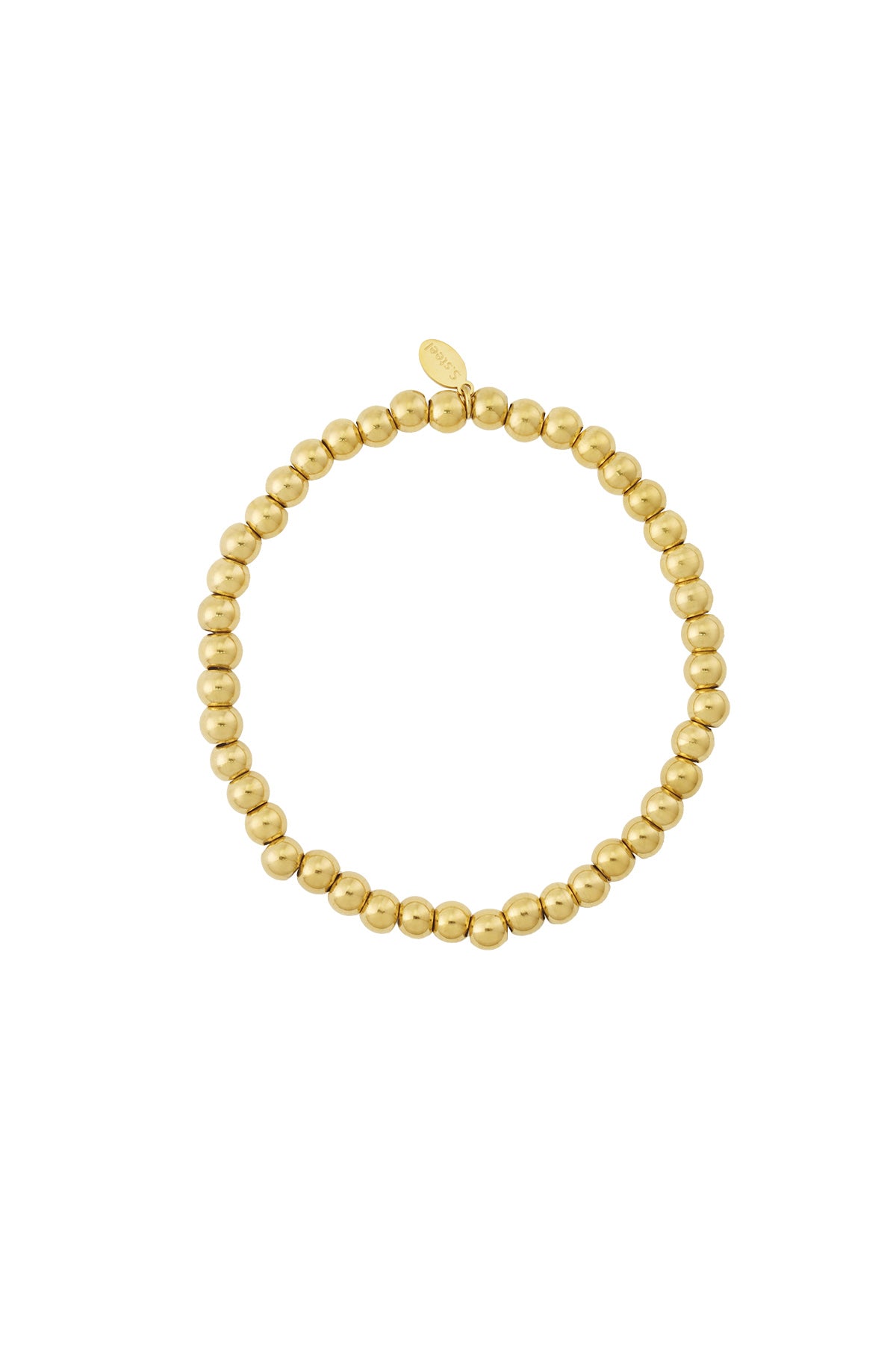 Sand - schakelarmband Goud