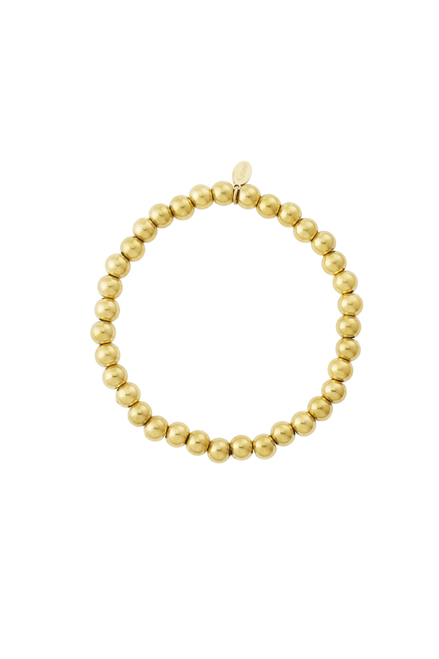 Stone - schakelarmband Goud