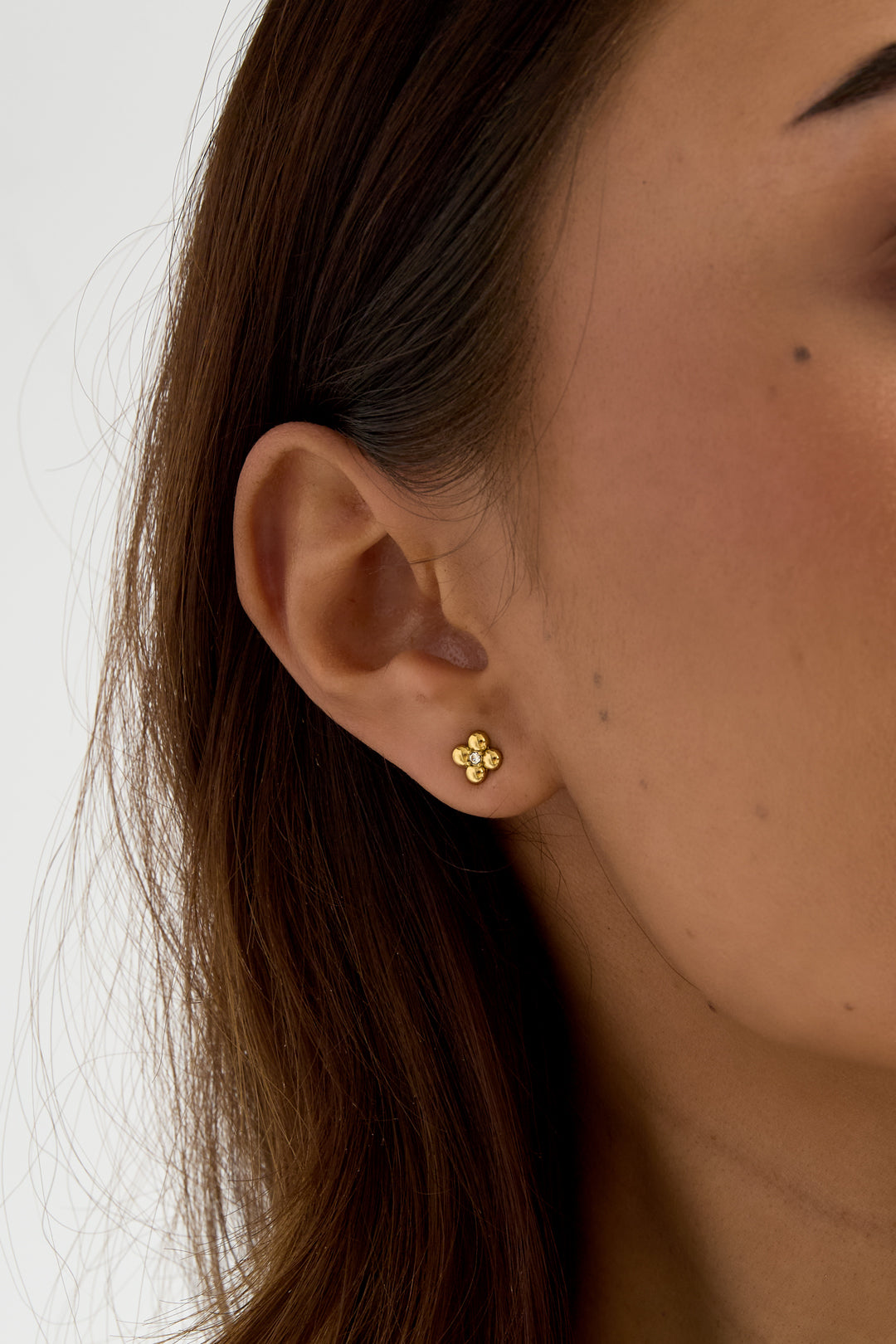 Mimi - studs Goud detail