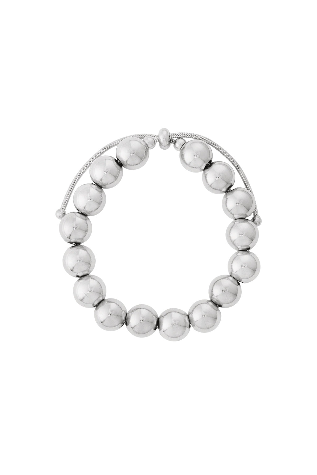 Bubble - schakelarmband Goud