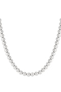 Alma - kralenketting Zilver detail