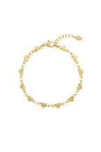 Brave - schakelarmband Goud