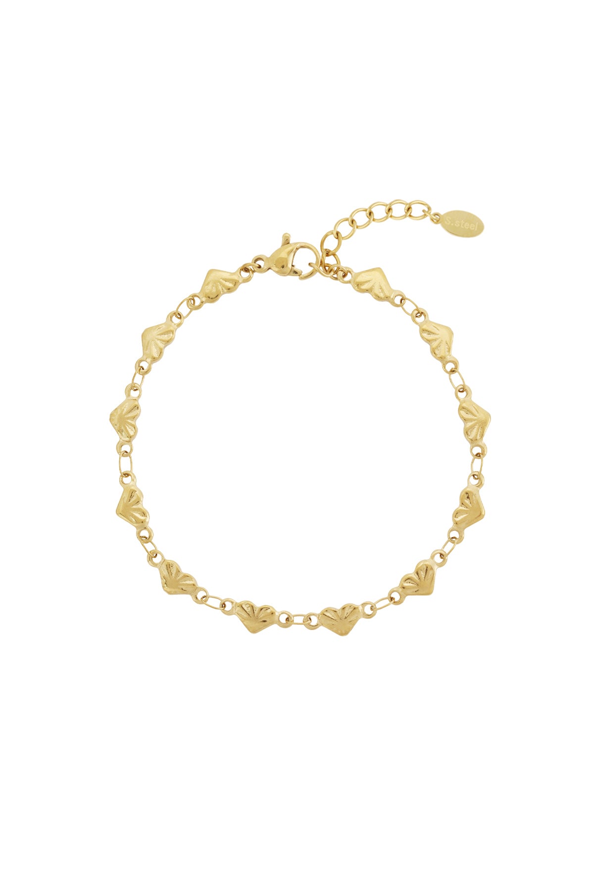 Brave - schakelarmband Goud