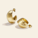 Bolla - Chunky creolen goudkleur