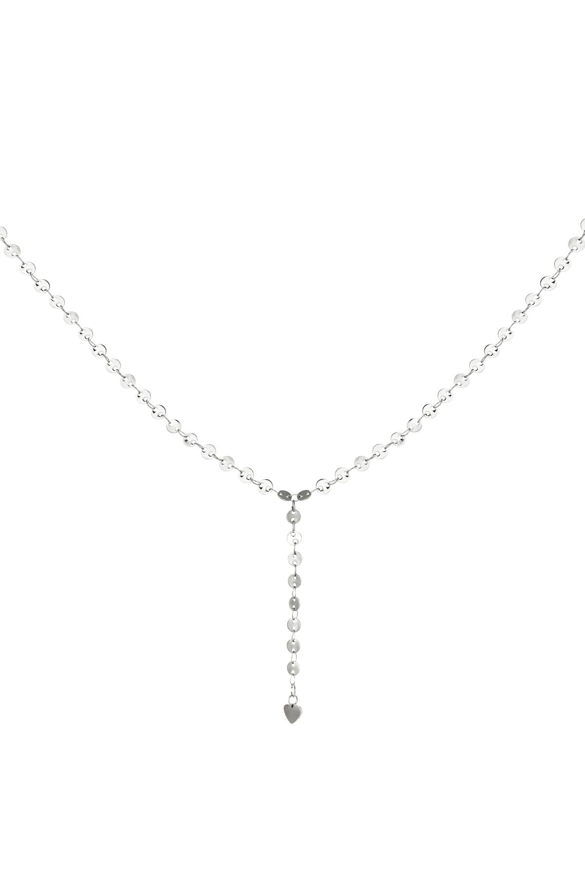 Lotus - hanger ketting Zilver