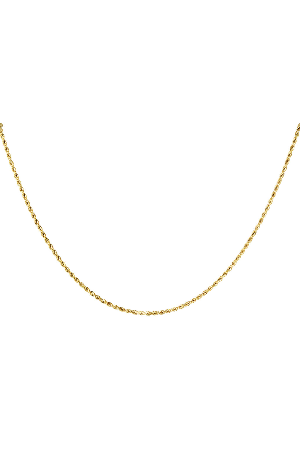 Twist - schakelketting Goud