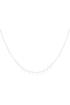 Mae - hanger ketting Zilver