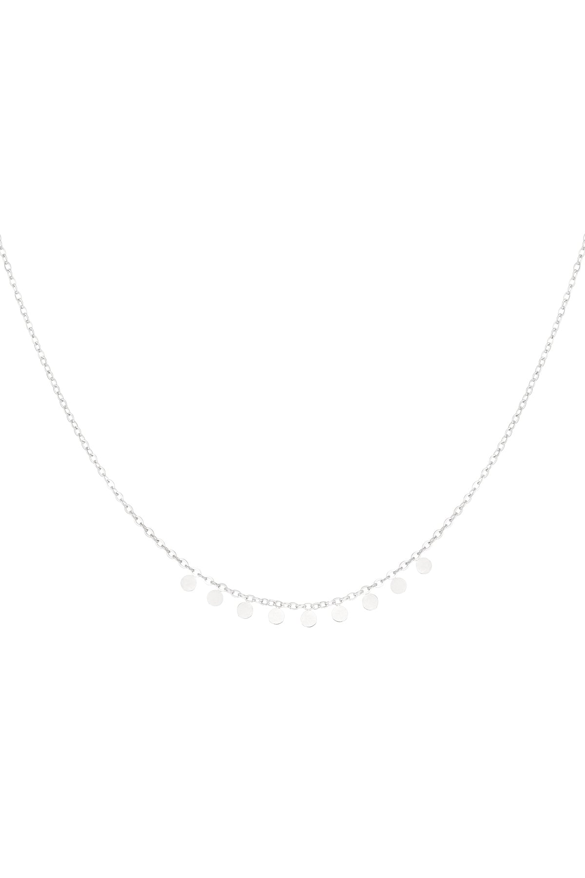Mae - hanger ketting Zilver