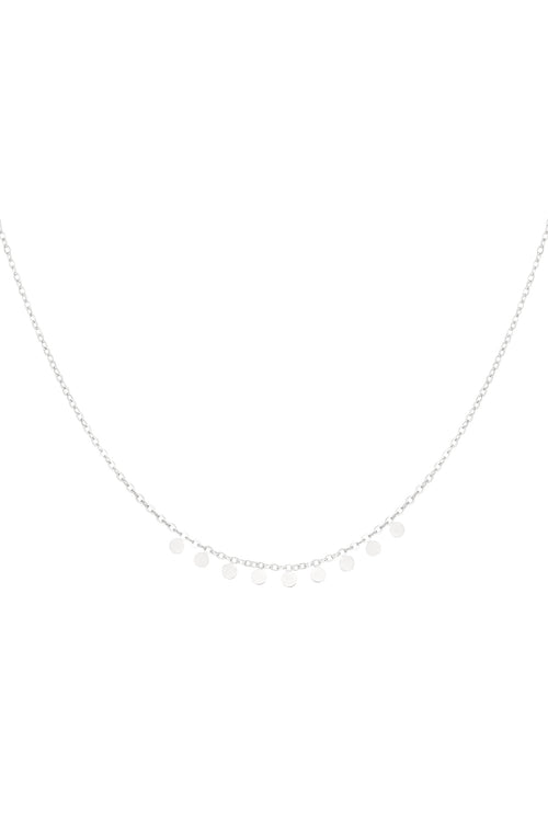 Mae - hanger ketting Zilver