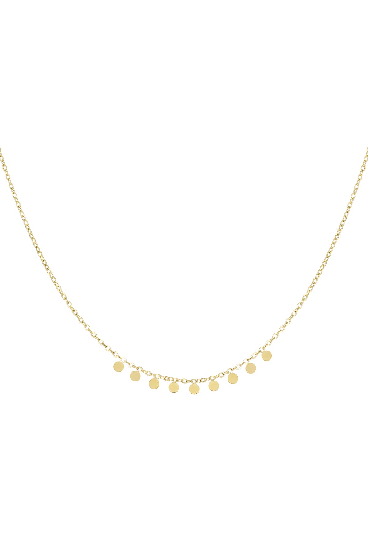 Mae - hanger ketting Goud