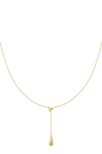 Drop - hanger ketting Goud