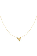 Bow - hanger ketting Goud