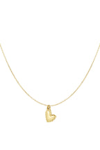 Pure Joy - hartjes ketting Goud