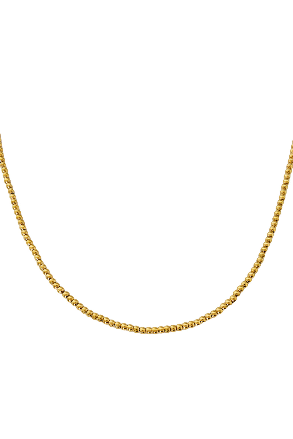 Bea - kralenketting Goud