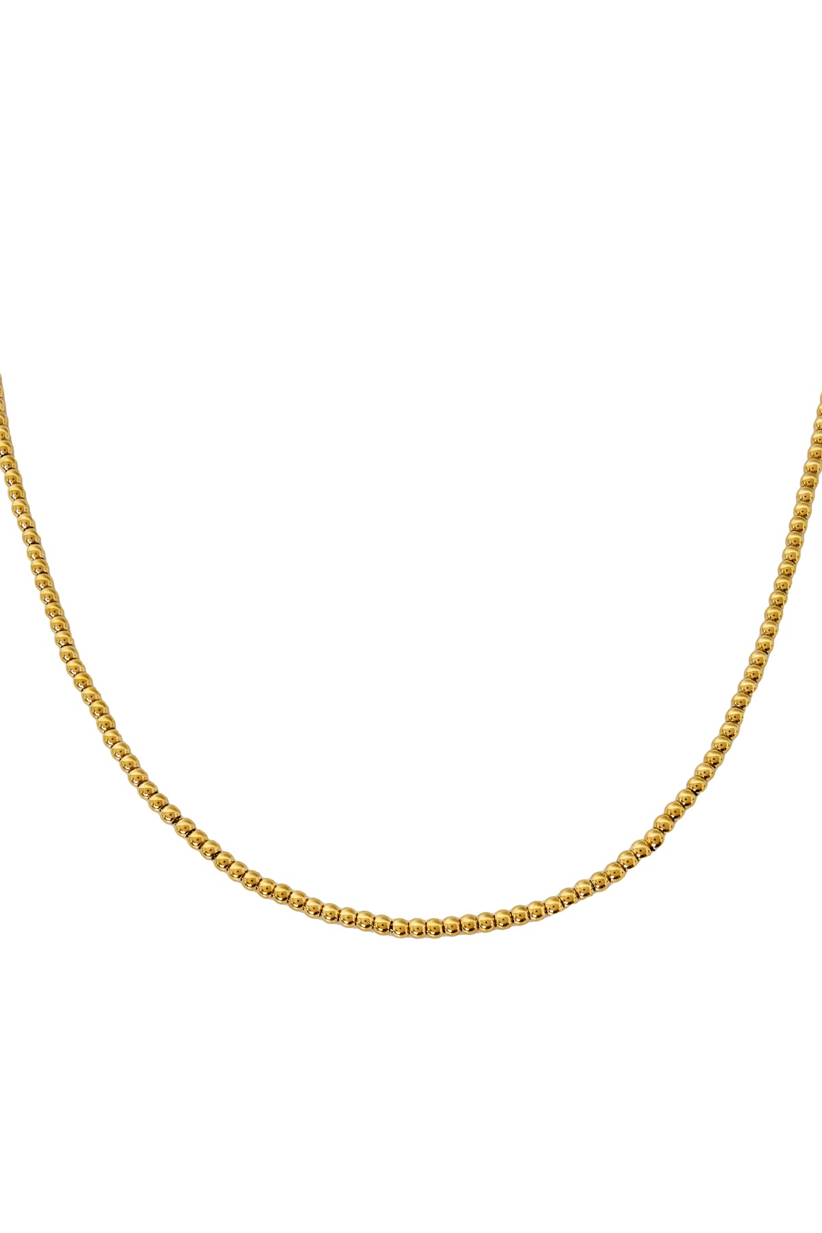 Bea - kralenketting Goud