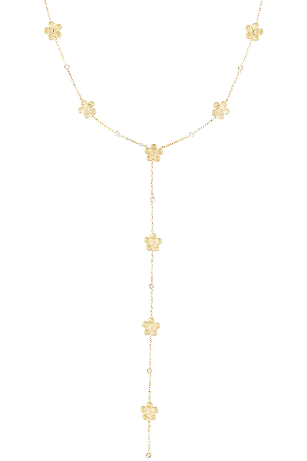Daisy - hanger ketting Goud