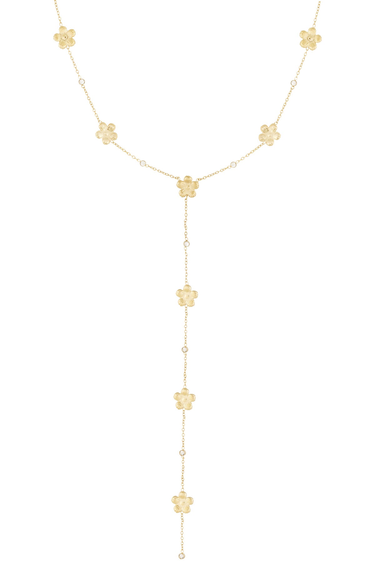Daisy - hanger ketting Goud