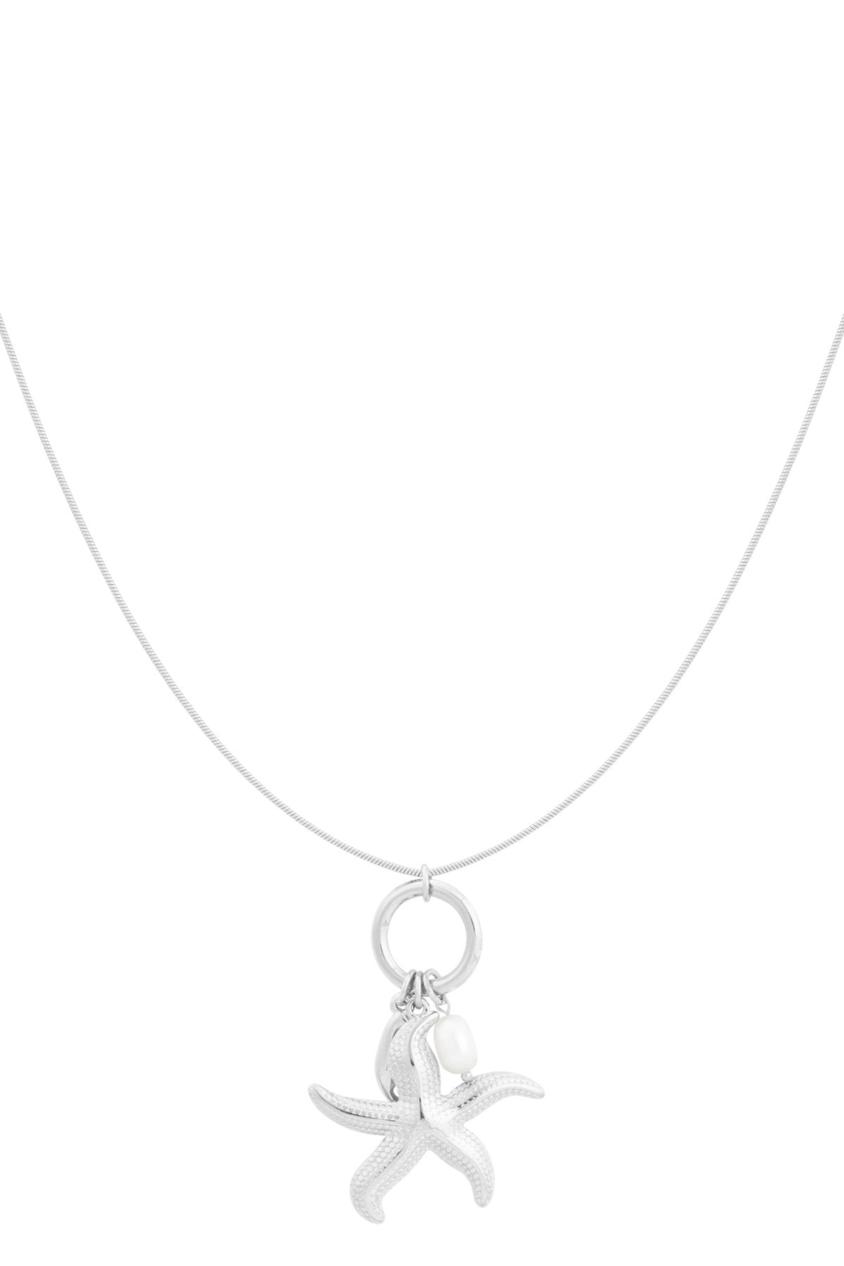 Marina - hanger ketting Zilver