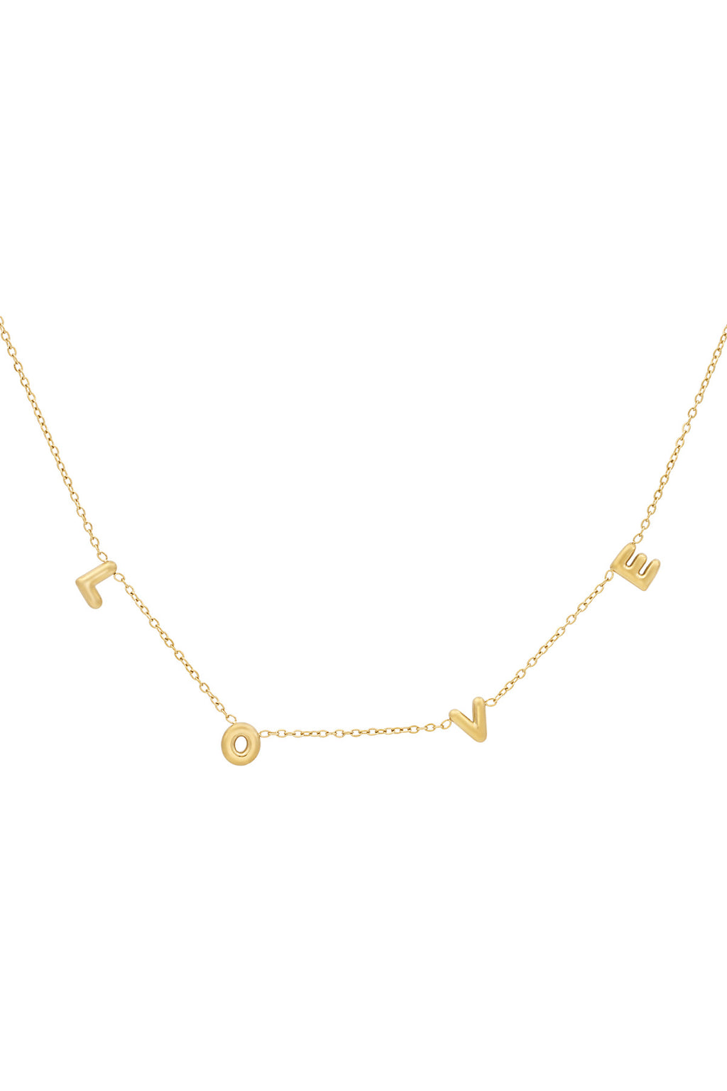 Lovely - hanger ketting Goud