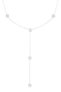 Florine - hanger ketting Zilver