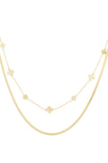 Pure Pair - layered ketting Goud