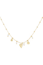 Clover - klaver ketting Goud
