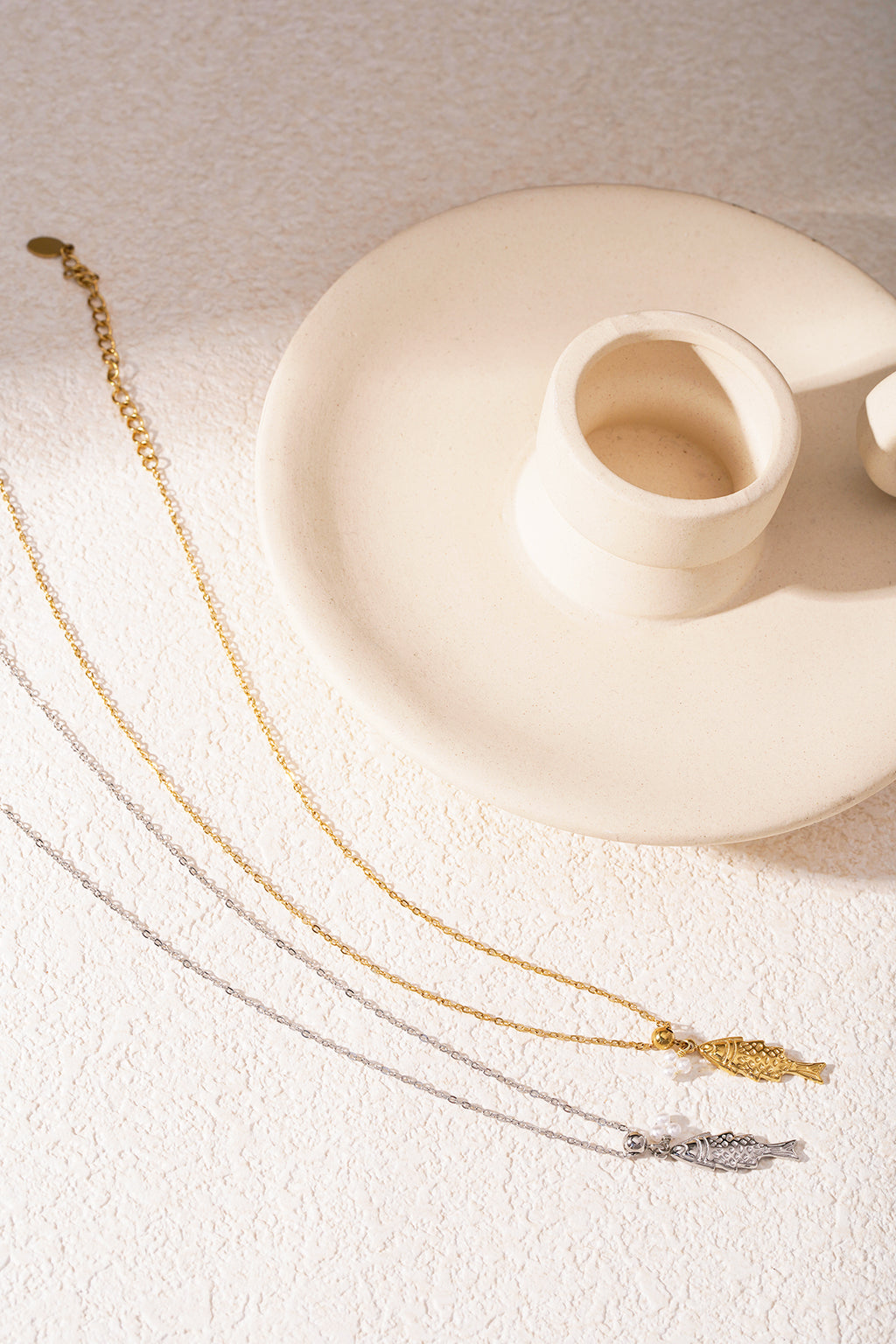 Pesce - hanger ketting set