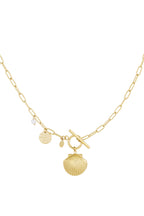 Coastal - schelp ketting Zilver