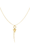 Pure - hartjes ketting Goud