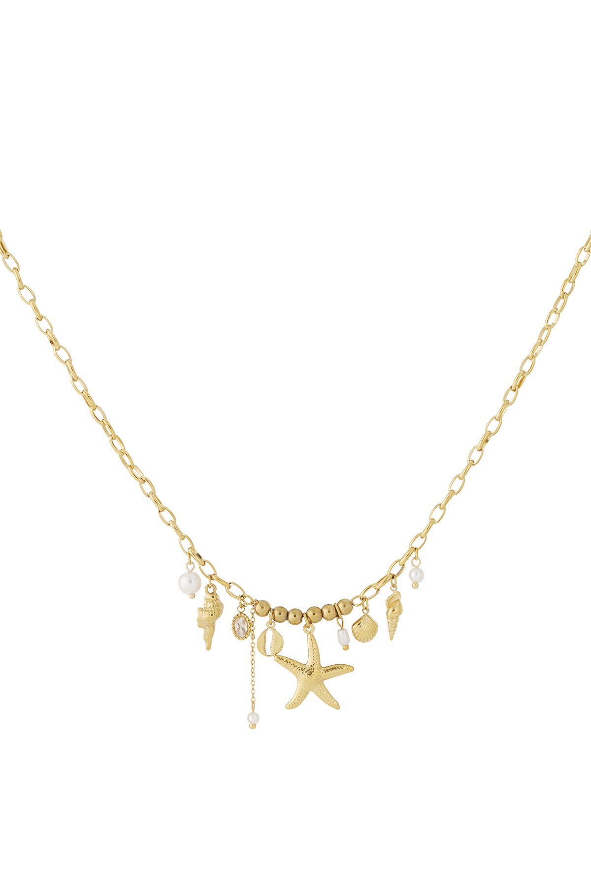 Summer - zomerse ketting Goud
