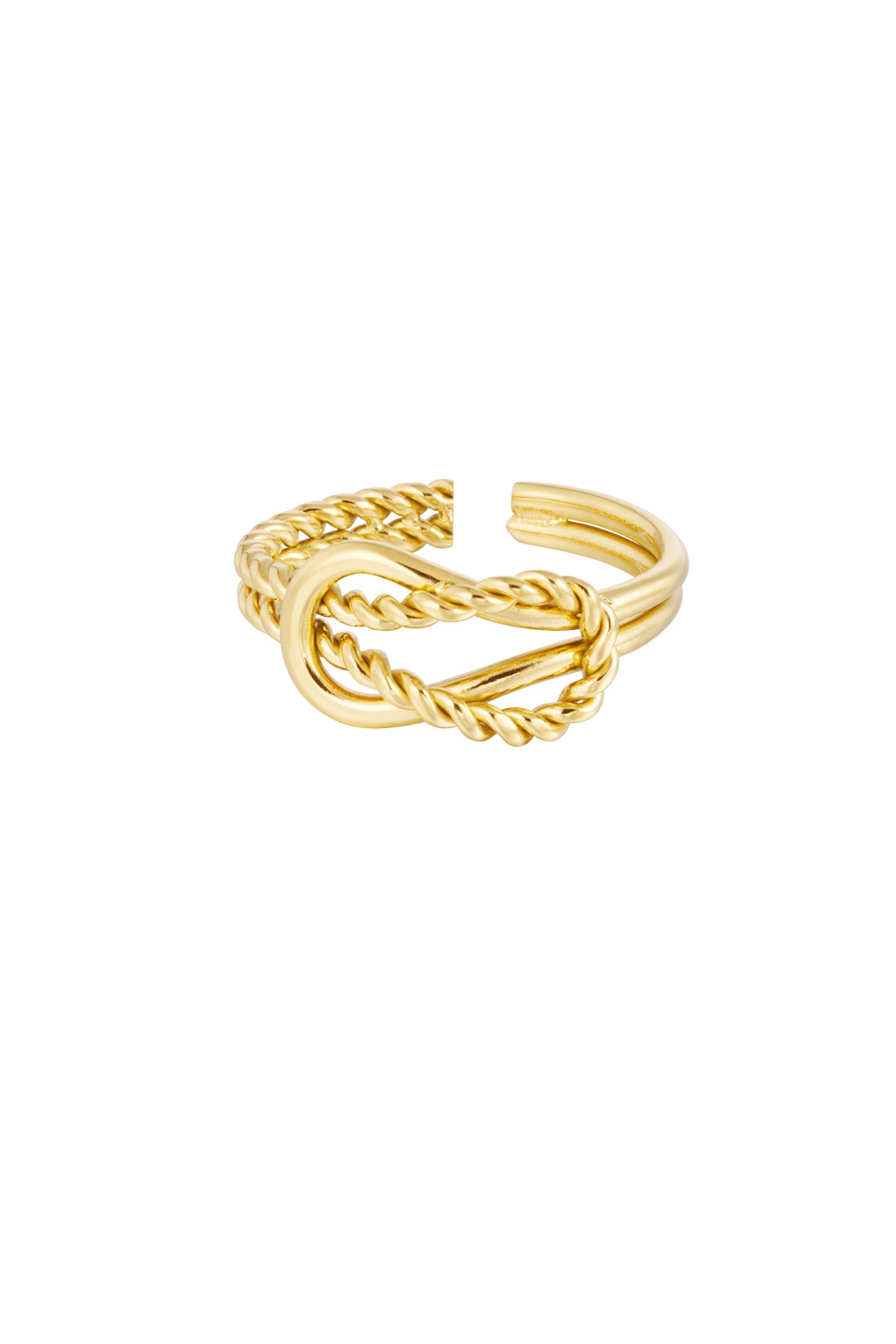 Lumi - statement ring Goud