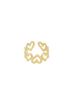 Heart Full - bandring Goud detail