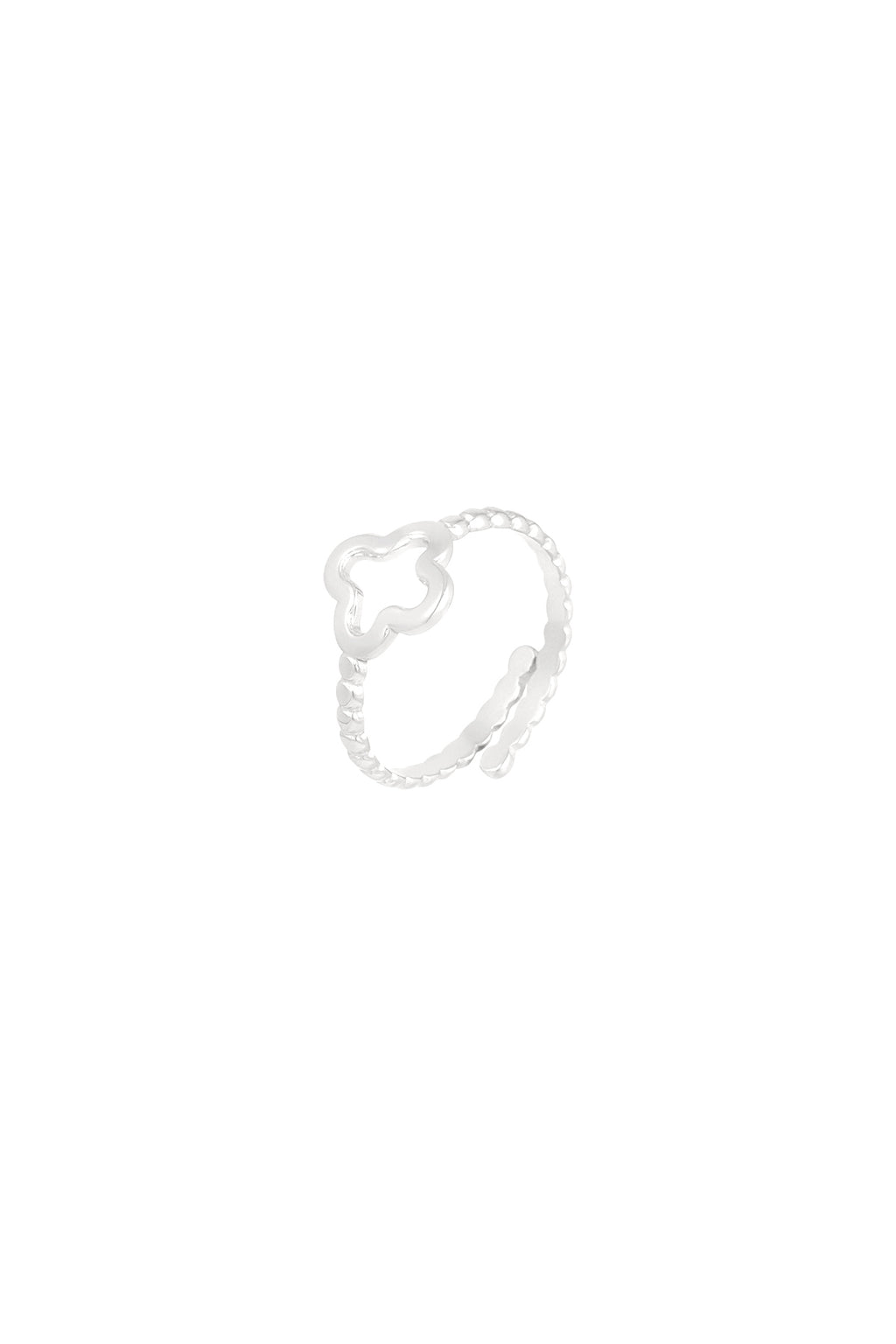 Klaver - bandring Zilver