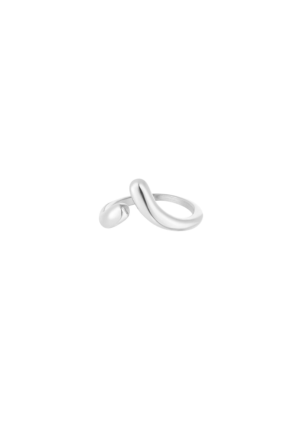 Plain - bandring Zilver